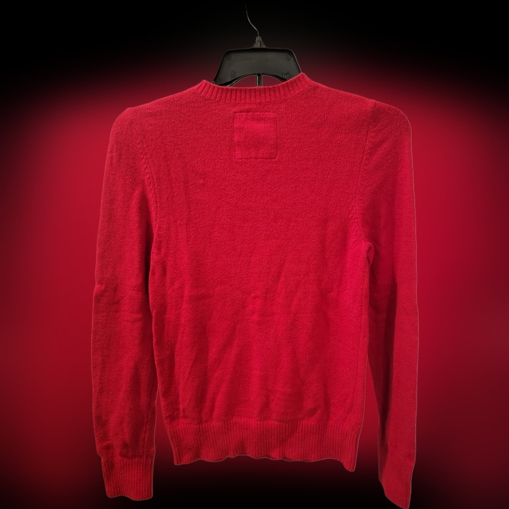 Hollister Red Sweater Size Large - Picture 2 of 3